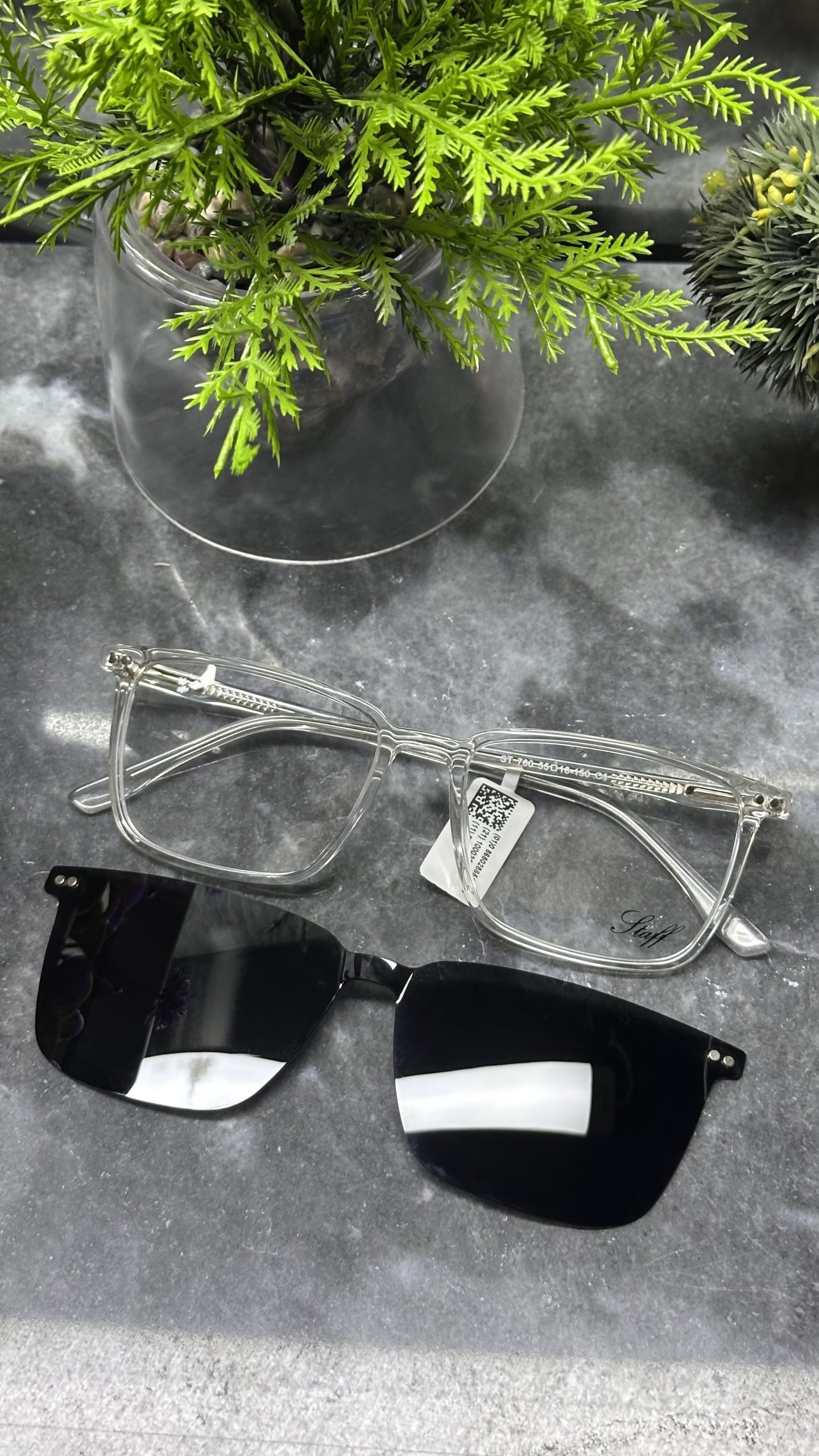 Staff Klipsli Unisex Optik Çerçevesi